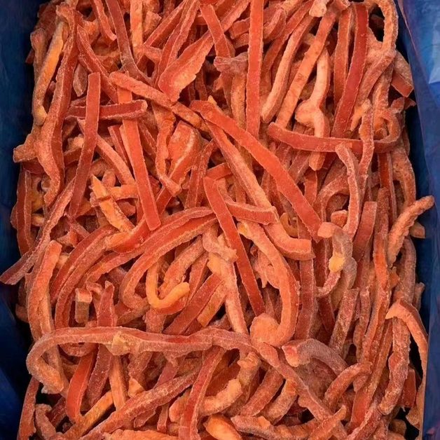 Tiefgekühlte rote Paprikastreifen - Egy Berries