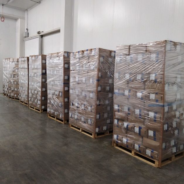 Tiefgekühlte Paletten bereit zum Export - Egy Berries