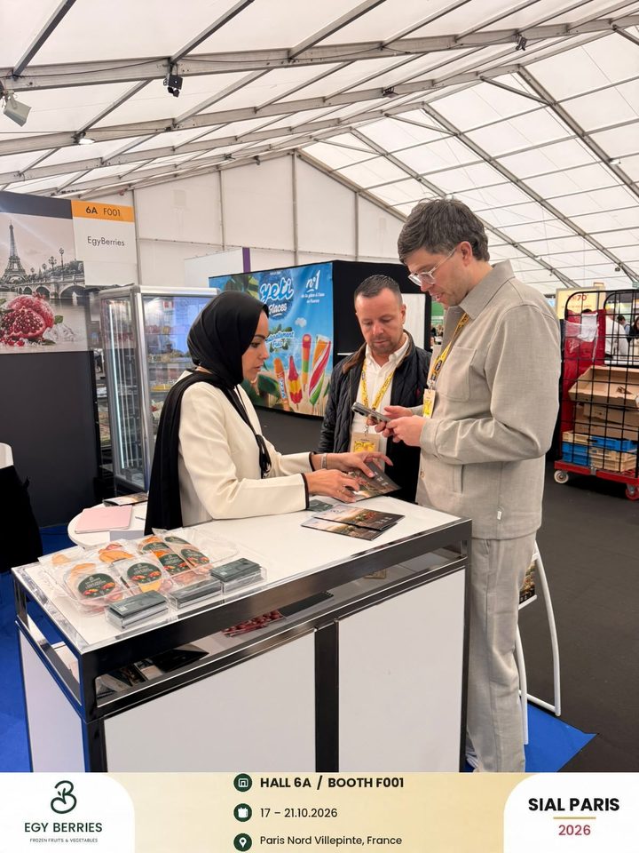 Egy Berries meeting importers from new markets at SIAL Paris 2026